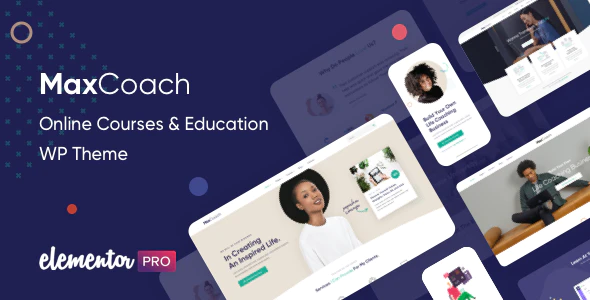 MaxCoach - Online Courses & Education WP Theme