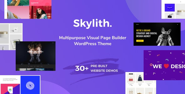 Skylith - 多用途古腾堡企业网站WordPress模板