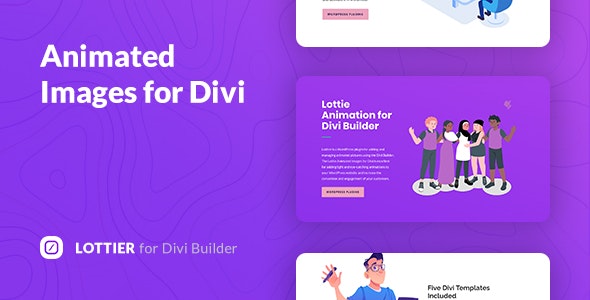 Lottier – Lottie Animated Images for Divi Builder 动画图像插件