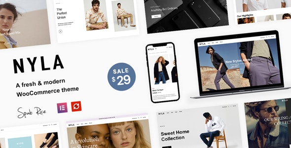 Nyla - A Fresh & Modern WooCommerce Theme