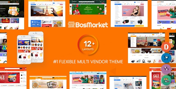 BosMarket - Flexible Multivendor WooCommerce WordPress Theme