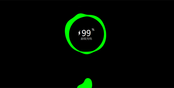 CSS3智能手机充电动画特效代码