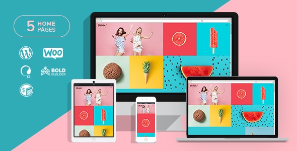  Ohlala - Cake shop Ice cream juice milk tea shop WordPress template