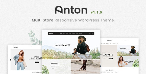 Anton - 多用途在线商店网站模板WordPress主题