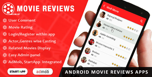  Movie Review App - Movie Review App Software Template