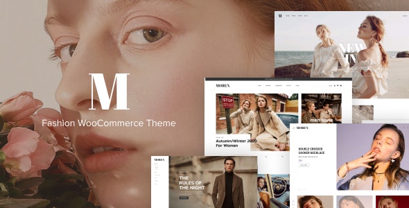  Moren - Fashion online store WooCommerce website template