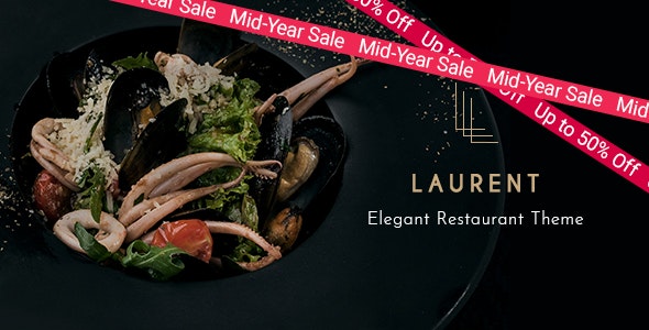 Laurent - Elegant Restaurant Theme