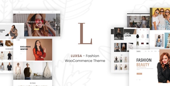 LUXSA - 时尚服饰网站在线商店模板WooCommerce主题