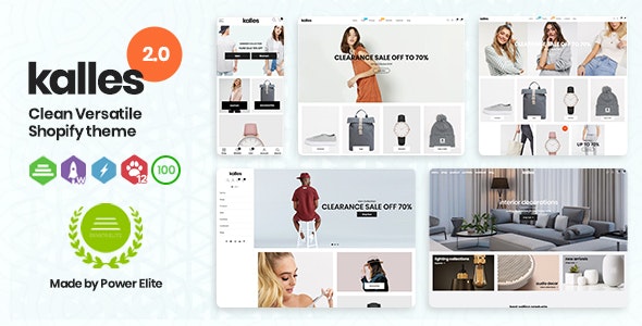 Kalles - Clean Versatile Responsive Shopify Theme - RTL support