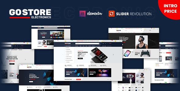 GoStore v1.0.9 - Elementor WooCommerce WordPress Theme