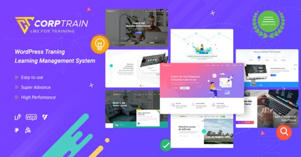 CorpTrain - Corporate Training WordPress Theme