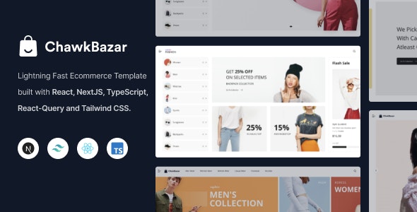 ChawkBazar - React Next 生活日用品在线商店模板