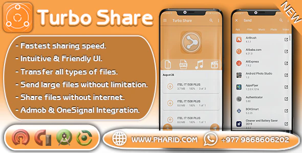 Turbo Share - 文件传输克隆分享应用程序
