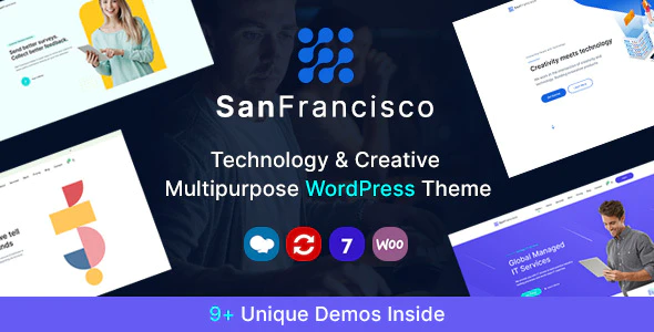 San Francisco - 创意 IT 信息技术 WordPress 主题