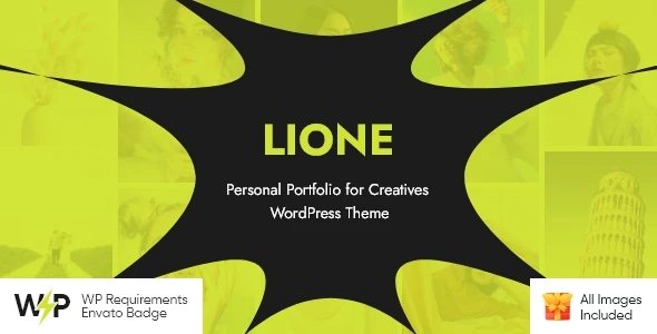 Lione - Personal Portfolio for Creatives WordPress Theme