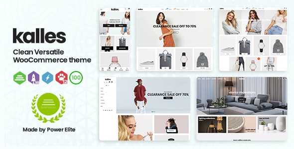  Kalles - WooCommerce theme of multi-functional fashion online store