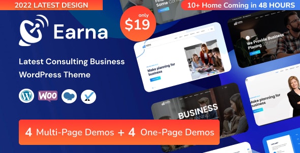 Earna - Consulting Business WordPress Theme