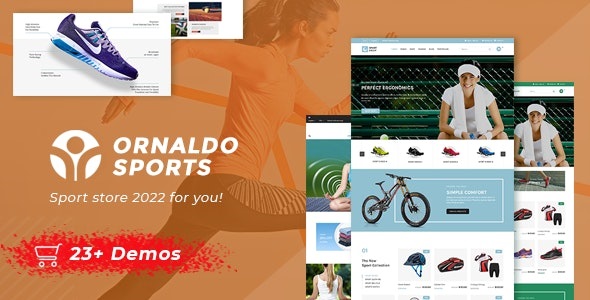 Ornaldo - 体育用品运动装备商店 WooCommerce 模板