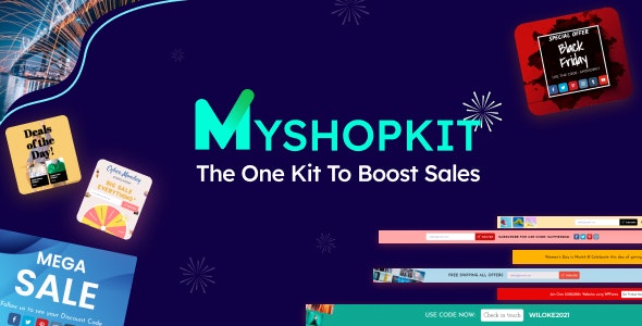  MyShopKit Popup SmartBar SlideIn - advertising banner advertising pop-up plug-in