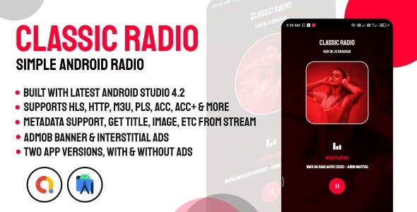  Classic Radio - Easy to use Android radio player application