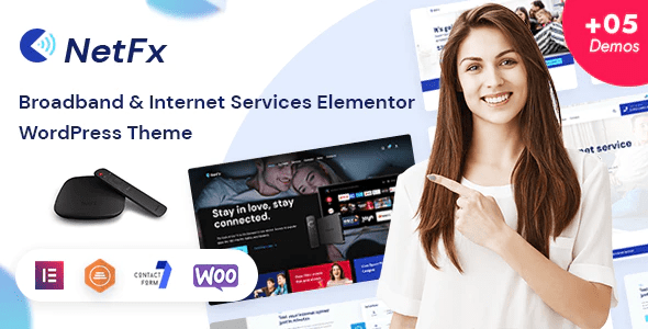  Netfx - Internet service operator WordPress template