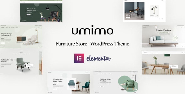 Umimo - 家具店家居灯饰商店网站 WordPress 主题