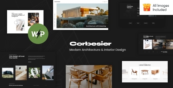 Corbesier - Modern Architecture & Interior Design WordPress Theme