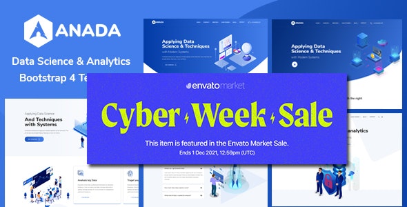 Anada - Data Science & Analytics Template
