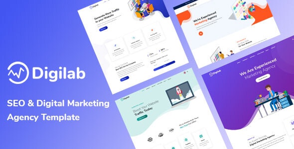  Digilab - SEO & Digital Marketing Agency Template