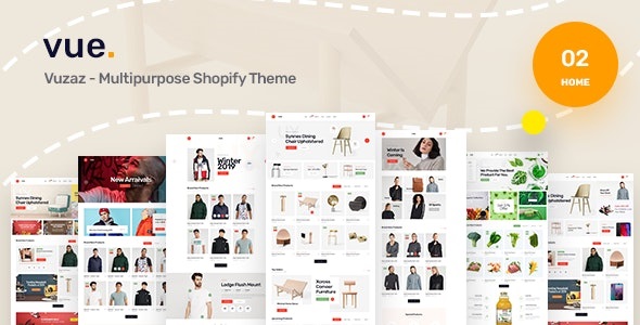  Vuzaz - the smallest e-commerce website Shopify theme