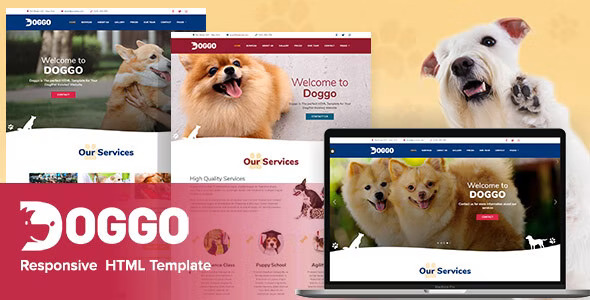  Doggo - Responsive HTML5 Template