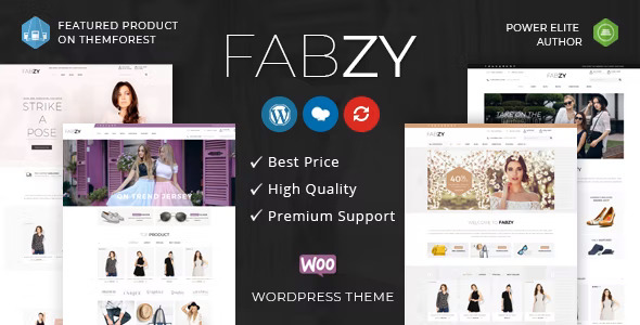 Fabzy - 多用途商业网站模板WordPress主题