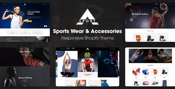 Asport - 运动装备服装饰品商店Shopify主题