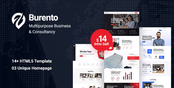  Burento - MultiPurpose Business HTML5 Template