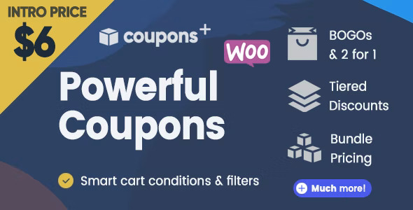  Coupons - Premium WooCommerce coupon plug-in