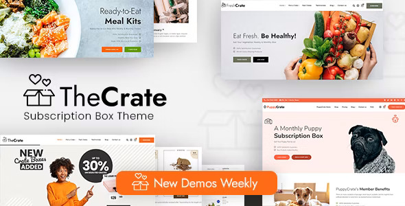 TheCrate - WooCommerce Subscription Box Theme