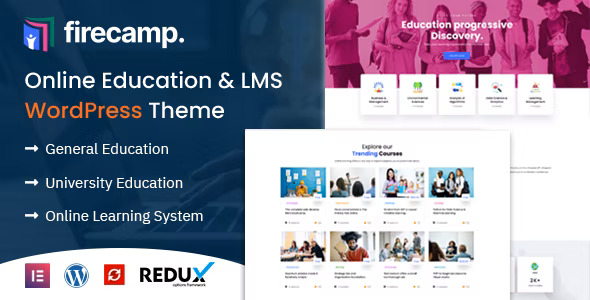 Firecamp - Education WordPress Theme