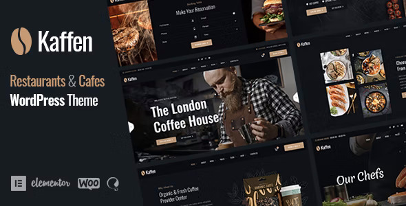 Kaffen - Coffee Shop WordPress Theme