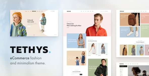 Tethys - Fashion and Minimalism Theme