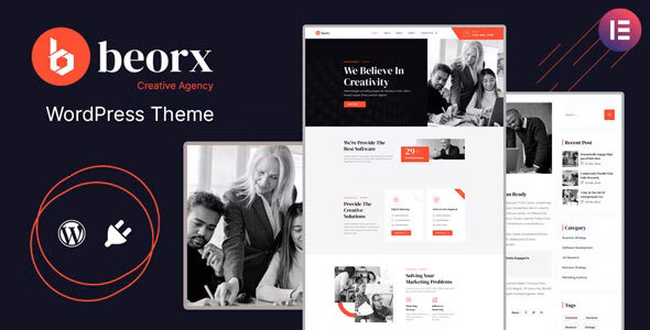 Beorx - Creative Agency WordPress Theme