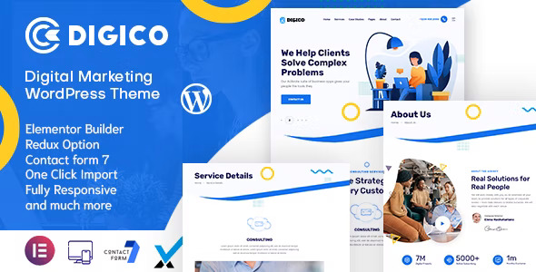 Digico - Multipurpose Consulting WordPress Theme