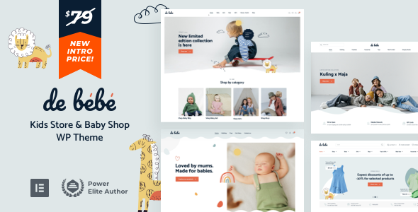 Debebe - Baby Shop and Children Kids Store WordPress