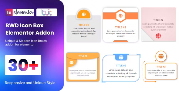 BWD Icon Box addon for elementor