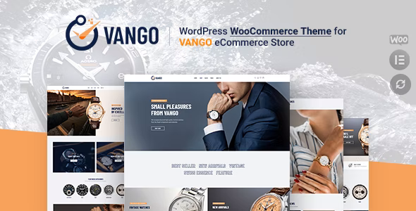  Vango - Elementor visual e-commerce website WordPress template