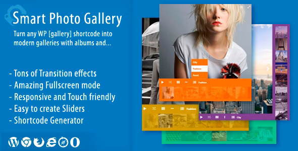 Smart Photo Gallery - 响应式相册图像展示WordPress插件