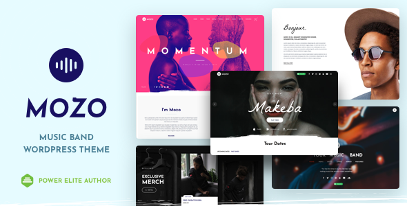 Mozo - Music WordPress Theme