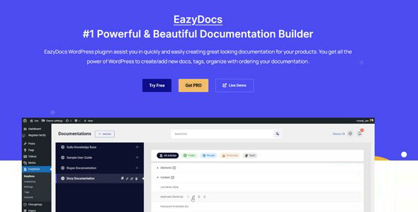  EazyDocs Pro (Premium) - Encyclopedia Q&A document plug-in