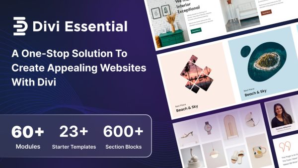  Divi Essential - Divi Extension