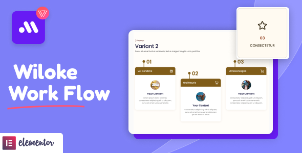  Wiloke Workflow Envy Widget for Elementor