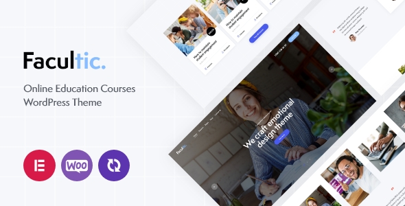 Facultic - Online Education Courses WordPress Theme